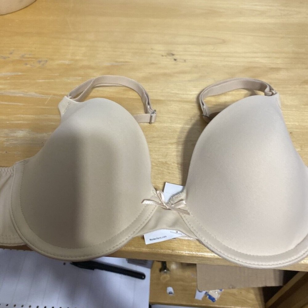 MAIDENFORM T - SHIRT BEIGE BRA SIZE 34A NEW BRA